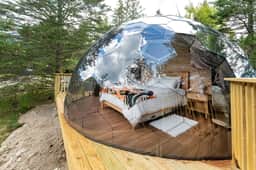 Nova Nook 1 · Nova Nook-Mirror Dome with Private Bathroom